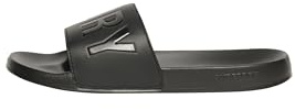 Superdry Herren Vegane Core Badesandalen Schwarz/Schwarz 8-9