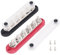 Goshyda 300A Bus Bar Terminal Block, M8 Bolt Power Distribution Block with Cover Battery Bus Bar, DC12V‑48V Marine Bus Bar, Terminal Studs for Automotive Car Boat