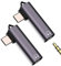 USB C Auf 3.5mm Kopfhörer Adapter(2 Stück) AUX Mikrofon Audio Jack für Apple iPhone 15 DAC Auto Kopfhöreranschluss Anschluss Type-C Klinkenstecker Kabel Splitter Dongle Kompatibel für Samsung tp-3.5