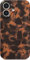 Efitoo for iPhone 16 Case Tortoise Shell Cheetah Leopard Animal Print Pattern Cute Flexible Soft TPU Silicone Girls Woman Protective Shockproof Brown and Black Amber Phone Back Cover