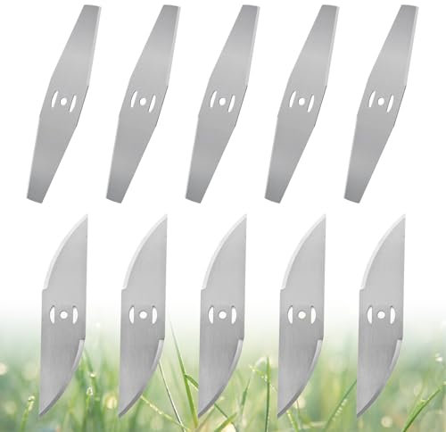 eupdd 16 Pièces Lames Coupe Herbe: Lames Métalliques pour Coupe Bordure, Coupe Bordure Lame De Rechange, Lame De Rechange Métal, Accessoires Robustes pour Débroussailleuse Électrique