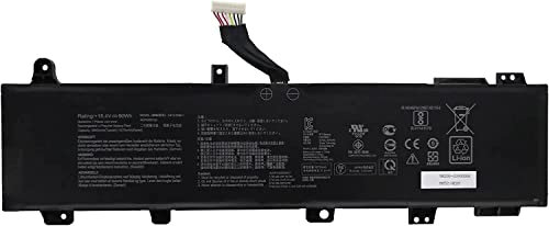 C41N1906-1 B0B200-03620000 0B200-03590000 Laptop Battery Compatible for ASUS ROG Zephyrus Duo 15 GX550 TUF Gaming A15 FA506 FA506QR 2021 A17 FX7666666IU F15 FX. Serie 506 (15,4 V 90 Wh)