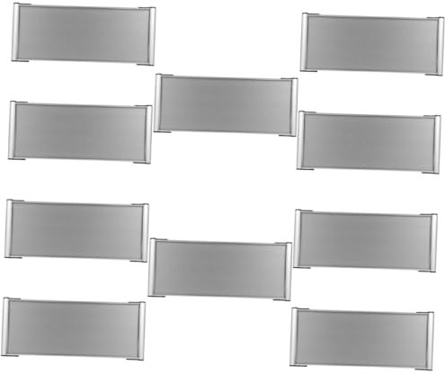 Angoily 10 Piezas Puerta para Oficina de Identificación Personalizable para Decoración de Oficinas y Proyectos Diy