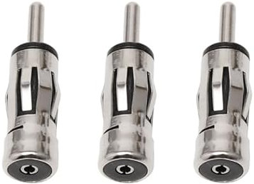 JDIEOQA Adattatore per antenna radio DIN maschio a ISO femmina, adattatore stereo universale per veicolo, presa ISO a connettore DIN per autoradio di veicoli