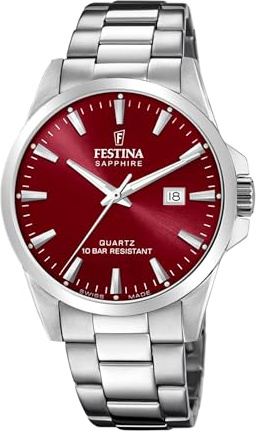 Festina Armbanduhr Date Classics Swiss Made