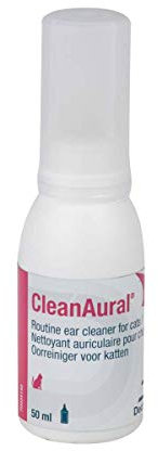 CleanAural for cats keeps ears clean and healthy 50ml