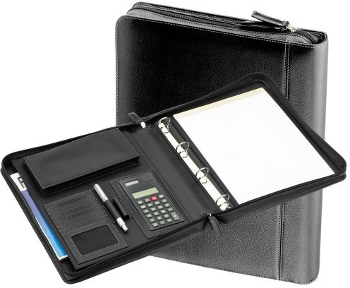 D&N Business Line Aktentasche, 34 cm, 5 Liter, Schwarz