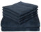 Dyckhoff Bio Duschvorlage Planet Walk-Frottier anthrazit Größe 50x80 cm