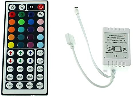 RGB LED 44Key Controller 12V 72W für Farbwechsel Streifen 4-Pin Plug + Play