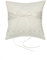 SAMKY Venus Jewelry RP008I Ringkissen, Bestickt, Blumenspitze, Kristall, 17,8 x 17,8 cm, elfenbeinfarben