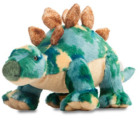 Aurora World 32120 - Stegosaurus, Plüsch, grün, 33 cm