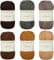 Schachenmayr Catania, Set braun Mix Handstrickgarne