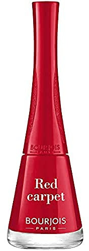 Bourjois Smalto Unghie 1 Seconde, ad Asciugatura Rapida, Effetto Manicure Professionale a Lunga Durata, 9 ml, 10 Red Carpet