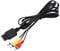 Zerone Cavo da N64 a 1,8 m, A/V, Cavo Audio Video Composito N64, Accessori per N64 GC, Nero