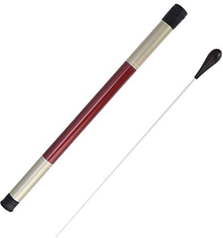 2pcs Orquesta Music Conductor Concert Musical Accssory mit Etui (Schwarz +)