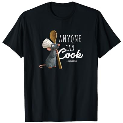 Disney Pixar Ratatouille Remy Anyone Can Cook T-Shirt