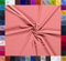 0,5m Baumwoll-Jersey uni 8% Elasthan Baumwollstoff elastisch Meterware Jersey-Stoff Oeko-Tex Kl 1, Farbe:altrosa
