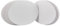 NBEADS 10 Panneaux de Toile, Tableau de Peinture à L'Huile Blanc Ovale de Toile de Peinture de Bois et de Lin pour le Dessin D'Artisanat de Peinture, Blanc, 18x24x0.3 cm