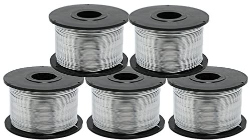 Rebar Bindedraht Bewehrungsdraht Bewehrungsdraht Bewehrungsdraht Spulen Rebar Werkzeugdraht 110m Länge 0,8mm Durchmesser für automatische Bewehrungsmaschinen