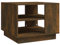 vidaXL Couchtisch mit Stauraum Beistelltisch Kaffeetisch Sofatisch Teetisch Tisch Wohnzimmertisch Ablagetisch Räuchereiche 55x55x43cm Holzwerkstoff