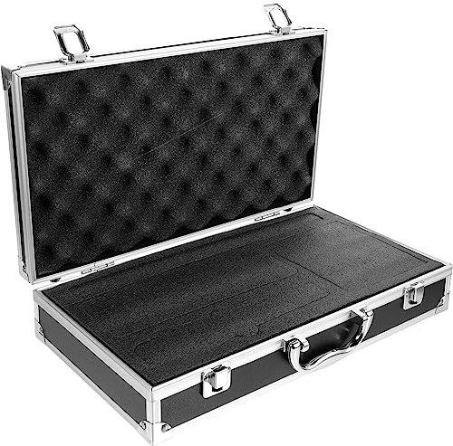 MAGICLULU 1Pcs Case Aluminum Alloy Mic Mic Case Lock Box for Audio Accessories