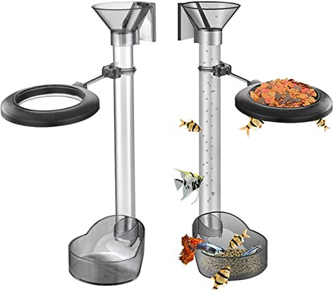 Cixilo Home with Ring Professional ESI Use Shrimp Dish Aquarium Feeding e Fish Tank