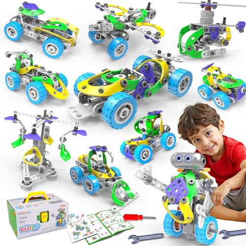 10 in 1 Electric STEM Toys for 5 6 7 8 9+ Year Old Boy Girl Birthday Gifts