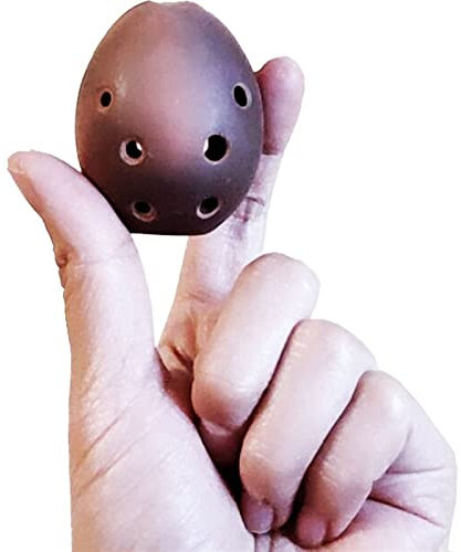 Anfänger Ocarina Mini-Tasche Eiförmige 8-Loch-C-Ton-Keramik Xun Professionelle Leistung Anfänger Üben Okarina Ocarina Musikinstrument