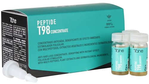 Tahe Peptide T98 Konzentriertes Anti-Haarausfall Serum mit Dichteeffekt und Multipéptiden (6 x 10 ml)