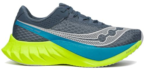 Saucony Endorphin Pro 4 Women's Running Shoes, Mirage/Citron - 7.5 UK Blue