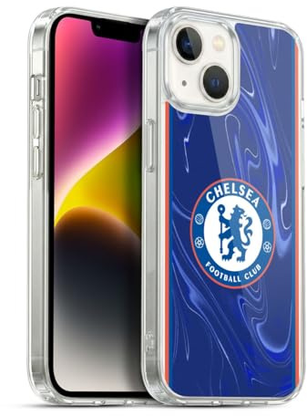 Head Case Designs Offizielle Chelsea Football Club Home 2024/25 Trikot Gel Handyhülle Hülle [Militärischer Schutzgrad] Kompatibel mit Apple iPhone 14