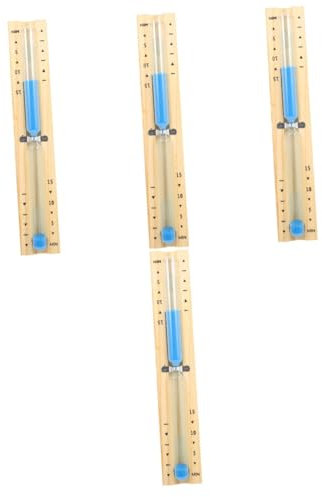 INOOMP 4pièces Minuteur De Sauna avec Sablier Chronomètre pour Sauna Bain Et Accessoire Et Pratique pour Relaxation