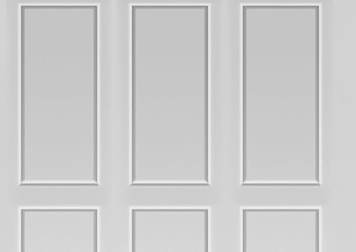TRAIN2 ART 6 Sets Peel and Stick Wall Molding Kit, Ready to Assemble Wainscoting Panels for Interior Wall Moulding Decor,Pre Made Wainscoting Wall Panel for Living Room Bedroom Accent Wall