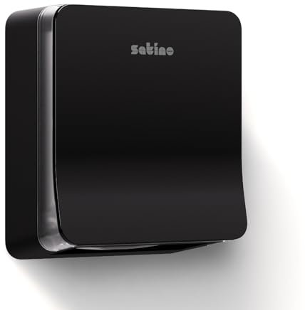 Satino HYGINITY Papierhandtuchspender für Z Falz & V Falz Papierhandtücher - Made in Germany – Handtuchspender für PT3, PT4 & H3 Handtuchpapier mit Füllstandsanzeige - für Gewerbe & Industrie