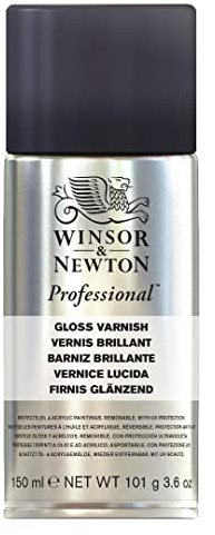 Winsor & Newton Vernis Brillant Aérosol 150 ML