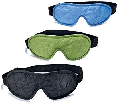 Schlafbrille Eye Shades de Luxe, Blau