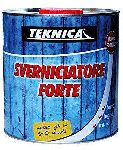 TEKNICA - 750ML BARATTOLO SVERNICIATORE RAPIDO FORTE DISSOLVENTE QUALSIASI SUPERFICIE