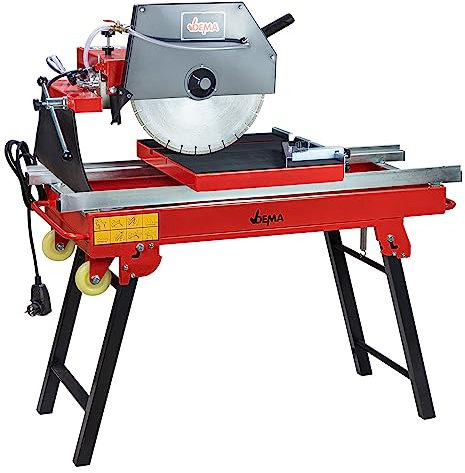 DEMA Steinsäge Fliesensäge Trennsäge 2200 W inkl. 400 mm DIA Sägeblatt – Für präzisen Schnitt in Stein und Fliesen