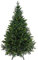 BB Sport Luxus Christbaum 120 cm Mittelgrün/Douglasie künstlicher Weihnachtsbaum PE/PVC Spritzguss Mix Tannenbaum Standfuß