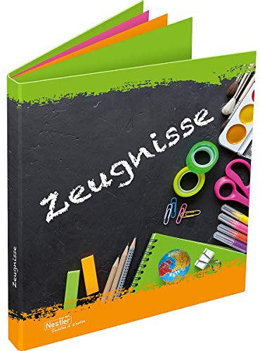 Nestler Zeugnismappe Stifte Ringbuch Ablage Zeugnisse