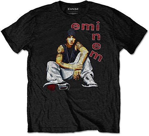Eminem Band Monkey Unisex T-Shirt Letters (Medium) Multicoloured