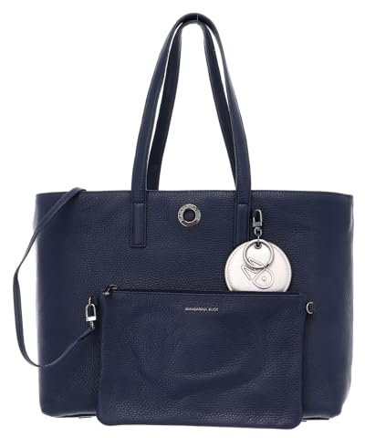 Mandarina Duck Damen Mellow Leather, Blau (Dress Blue), 36x27x15 (L x H x W)