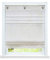 ESLIR Roman Blind No Drilling Curtains Kitchen Roman Curtains with Eyelets Country House Eyelet Blind Linen Semi-Transparent White W x H 60 x 140 cm Pack of 1