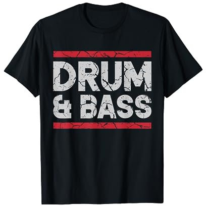 Drum and Bass DNB Electro Musik Festival Geschenk T-Shirt