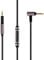 jghcsz Cavo di ricambio audio Compatibile con cuffie Sennheiser Momentum 2.0 HD 4.40 BT HD4.50 HD4.30i on Ear Tissage con microfono da 3,5 mm a 2,5 mm