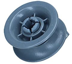 LUTH Premium Profi Parts Korbrolle für Oberkorb Geschirrspüler oben kompatibel mit Bosch 00611666 611666