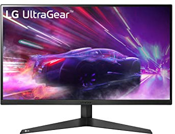 LG 27GQ50F-B 27 Inch Full HD (1920 x 1080) Ultragear Gaming Monitor with 165Hz and 1ms Motion Blur Reduction, AMD FreeSync Premium and 3-Side Virtually Borderless Design,Black