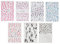 7 Sheets of Fire Flame Wave Lines Nail Stickers 3D Swirl Stripes Nail Stickers Self Adhesive Nail Art Stickers Nail Design for Nail Art Decoration Design