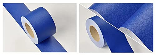 VisitRyl Bordure De Papier Peint Frise Murale Adhesive Bordure Papier Peint Frise Autocollante Pour Cuisine, Salle De Bains, Plafond, Salon, Chambre DéCoration Murale Bleu Foncé Givré 15cm X 500cm