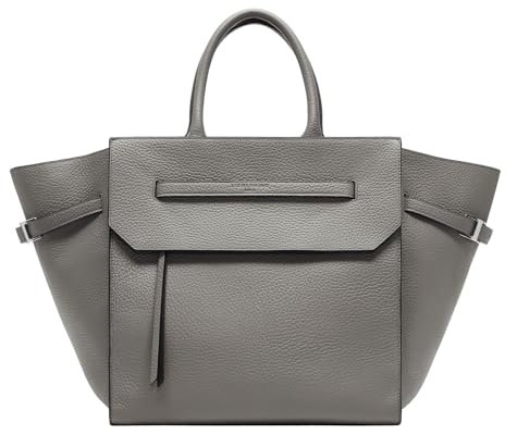 Liebeskind Lora Heavy Pebble Satchel L thunder